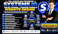 setup systeme io website landing page, systeme io sales funnel automation expert