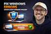 fix windows errors, slow pc, crashes and performance issues fast