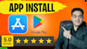 do IOS and android app promotion, gain app install app marketing, game promotion