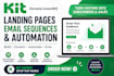 setup convertkit landing page ai expert convertkit email sequence kit newsletter
