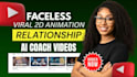 create high retention ai faceless stoic relationship animation videos