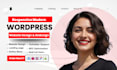 design or redesign wordpress website using elementor pro, website landing page