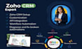 fix automate zoho crm setup workflow fields contact  management as zoho expert