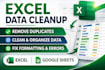 remove duplicates and clean your excel data