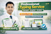 do bengali english arabic typing and excel data entry