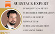 do substack newsletter template substack subscriber import subscription setup