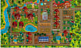 create 2d top down pixel art tileset tile map rpg game map, character assets
