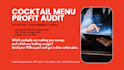 audit and optimize your bar menu for profit and performance