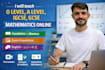 teach o level, a level, igcse, gcse mathematics online