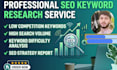 do keyword research and competitor analysis