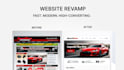 revamp your outdated website into a fast, modern, high converting site