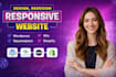 create, develop, build, web design wordpress, squarespace, shopify, wix website