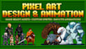 create pixel art character animation for your game