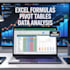 create excel formulas, pivot tables and data analysis