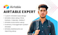 your airtable expert build airtable database, CRM, automation