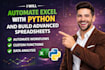 automate excel with python and build advanced spreadsheets