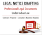draft a professional legal notice