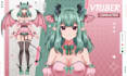 design and rigging live2d vtuber model for vtube studio in anime style