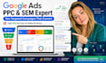 setup profitable google ads, ppc, sem campaigns, geo targeting, ad copy adword