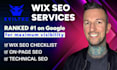 do professional wix SEO optimization to boost google ranking