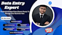 do b2b lead generation, data entry, and web research