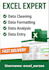 excel data cleaning, formatting and merge and split