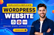copy, clone duplicate website or replicate any website