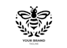 design exclusive bee logo