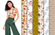 design patterns for textile, fabric, etc