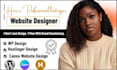 redesign hostinger website, elementor design hostinger, webador website design