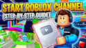 setup roblox youtube channel with SEO and strategy