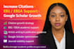 do eb1, eb1a, eb2, write article, increase google scholar citation