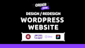 build wordpress website development, design or customize business website