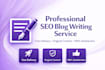 write SEO blog posts and articles for your website