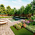 do landscape design, garden design, pool and terrace