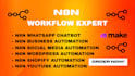 do n8n ai automation n8n workflow make com ai voice agent ai business automation