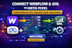 connect webflow ghl to facebook meta pixel conversion API server side tracking