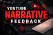 write feedback on your youtube video