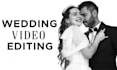 do cinematic wedding video editing