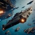 draw futuristic battles, planets, and space scenes