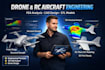 design fea structural analysis, drone fuselage cad design, rc plane stl modeling