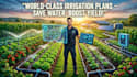 design landscape irrigation plan system sprinkler, boq, drip, piping layout