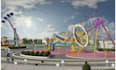 design amusement kids play park, water park resorts, swimming pools 2d 3d plan