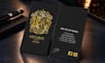 design luxury gold foil business card with print ready files