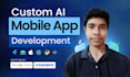 do ai mobile app development with ai chatbot, ios android app, ai app developer