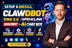 install clawdbot, kimi 2 5, openclaw ai chatbot,  social media bot, moltbot