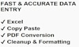 do fast and error free data entry