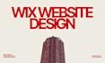design wix website, wix site design
