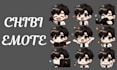 draw twitch emotes, chibi emotes, animated emotes, vtuber for stream