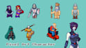 do pixel art character sprite sheet pixel game character aseprite and animation
